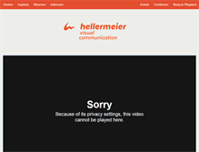 Tablet Screenshot of hellermeier.ch